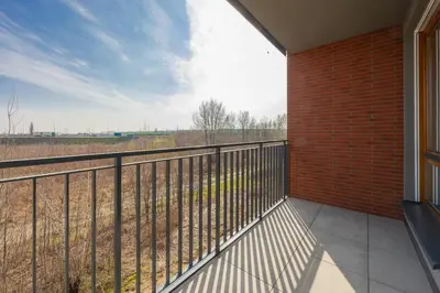 Balkon lub taras w obiekcie Sarmacka 27 studio 2 - Medicover/Paley