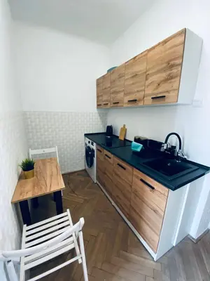 Kuchnia lub aneks kuchenny w obiekcie ClickTheFlat Plac Bankowy Apart Rooms