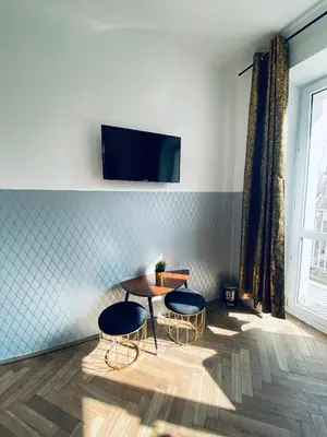 Telewizja i/lub zestaw kina domowego w obiekcie ClickTheFlat Plac Bankowy Apart Rooms