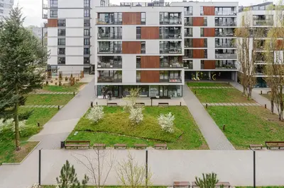 Ogród w obiekcie P&O Apartments Rydygiera III