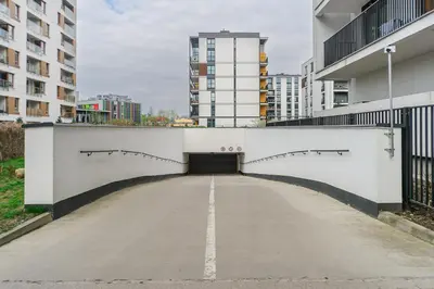 Budynek, w którym mieści się apartament