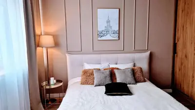 Łóżko lub łóżka w pokoju w obiekcie Atlas Design Apartment 2X