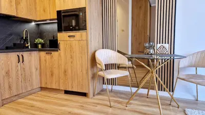 Kuchnia lub aneks kuchenny w obiekcie Atlas Design Apartment 2X