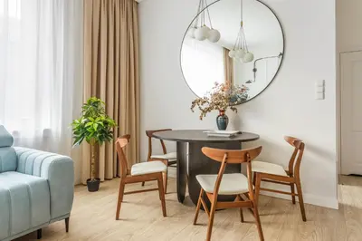 Część wypoczynkowa w obiekcie BlueBerry Apartment