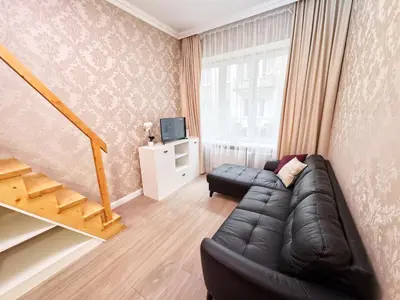 Część wypoczynkowa w obiekcie Jerozolimskie Move In Center apartament