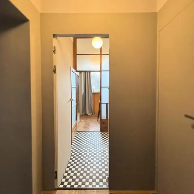 Plan piętra w obiekcie Solec by the River Apartment by BookingHost