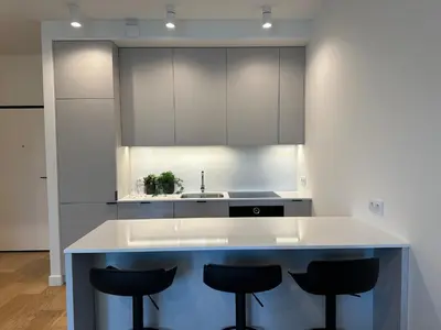 Kuchnia lub aneks kuchenny w obiekcie Luxurious and Modern Apartments in Warsaw City Center with Parking by Renters Prestige