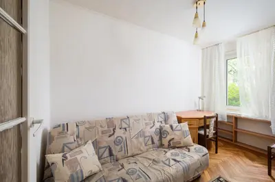 Część wypoczynkowa w obiekcie Wola Miła Standard Apartment by BookingHost