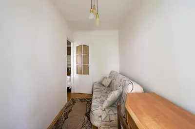 Część wypoczynkowa w obiekcie Wola Miła Standard Apartment by BookingHost