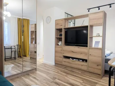 Telewizja i/lub zestaw kina domowego w obiekcie MetroStudio Panska 7 Street