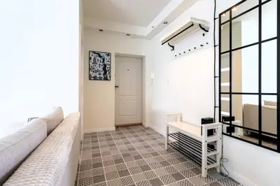 Plan piętra w obiekcie Renovated 3 room apt. near Polin/OldTown