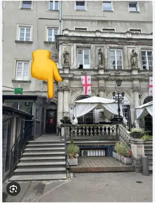 Plan piętra w obiekcie Apartamenty centrum