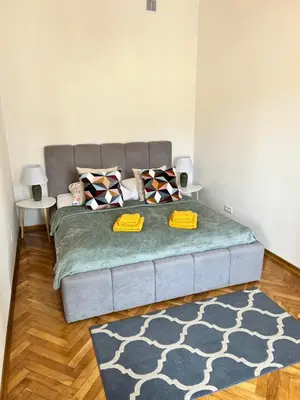 Część wypoczynkowa w obiekcie Apartamenty centrum