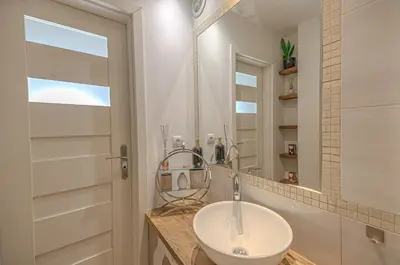 Łazienka w obiekcie Apartament Ochota