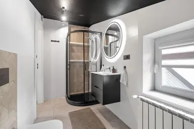 Łazienka w obiekcie Apartamenty Modra Warszawa