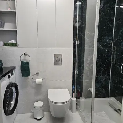 Łazienka w obiekcie Apartament Deluxe Centrum Warszawa