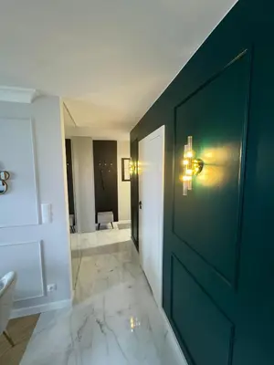 Łazienka w obiekcie Apartament Deluxe Centrum Warszawa