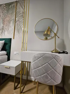 Część wypoczynkowa w obiekcie Apartament Deluxe Centrum Warszawa