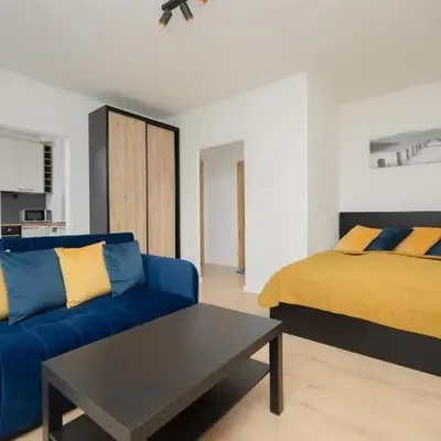 Bright Studio for 4 People in Warsaw by Noclegi Renters