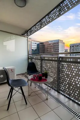 Balkon lub taras w obiekcie Apartment Oxygen by Your Freedom