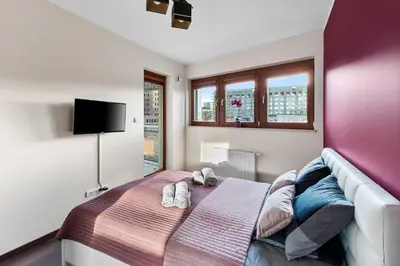 Telewizja i/lub zestaw kina domowego w obiekcie Apartment Oxygen by Your Freedom