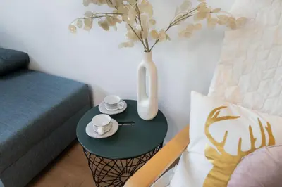 Część wypoczynkowa w obiekcie Chopin Apartment Lazienki Park