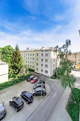 Budynek, w którym mieści się apartament