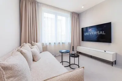 Telewizja i/lub zestaw kina domowego w obiekcie Apartament Krucza by Your Freedom