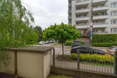 Ogród w obiekcie Warsaw Mokotów Studio - Balcony, Parking - by Rentujemy
