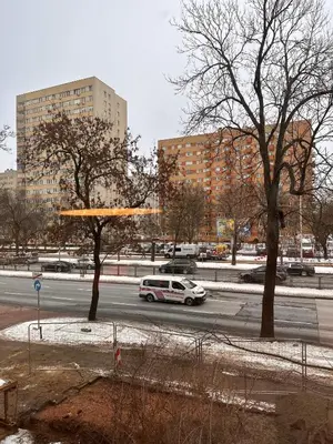 Obiekt Apartament przy Łazienkach Królewskich zimą