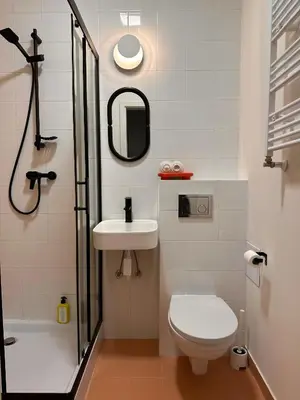Łazienka w obiekcie Apartament przy Łazienkach Królewskich