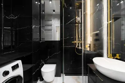 Łazienka w obiekcie Urban Apartaments - Great Location - City Center - Grzybowska 37