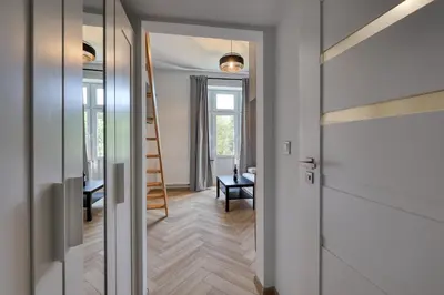 Plan piętra w obiekcie Industrial Apartment