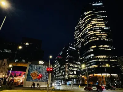 Budynek, w którym mieści się apartament