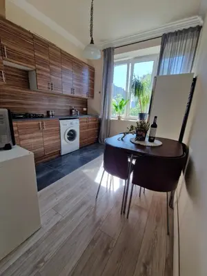 Kuchnia lub aneks kuchenny w obiekcie Apartment Mokotów