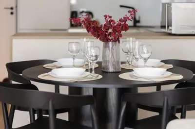 Plan piętra w obiekcie Luxurious Apartments in Warsaw with Sauna and Gym by Renters Prestige