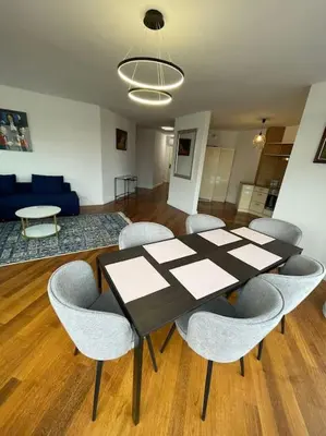 Część wypoczynkowa w obiekcie Arkadia The View Luxury Prime Apartment