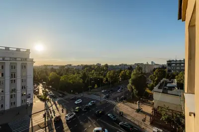 Plan piętra w obiekcie Peach Apartment Mokotow