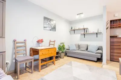 Część wypoczynkowa w obiekcie Jasmine Apartment Dolny Mokotow