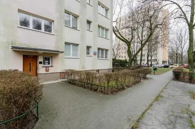 Budynek, w którym mieści się apartament