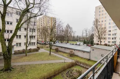Budynek, w którym mieści się apartament