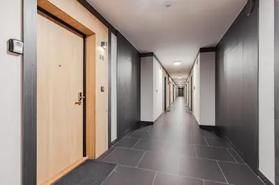 Plan piętra w obiekcie Wiktoryn 98 SuperApart - Nowoczesne studio