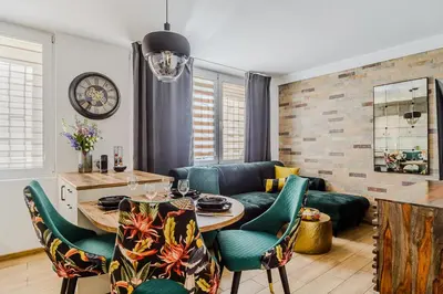 Część wypoczynkowa w obiekcie P&O Apartments Suwalska