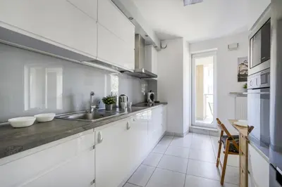 Kuchnia lub aneks kuchenny w obiekcie Labo Apartment Kamionek