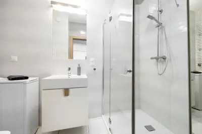 Łazienka w obiekcie Labo Apartment Kamionek