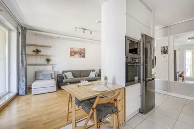 Kuchnia lub aneks kuchenny w obiekcie Labo Apartment Kamionek