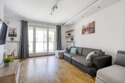 Część wypoczynkowa w obiekcie Labo Apartment Kamionek