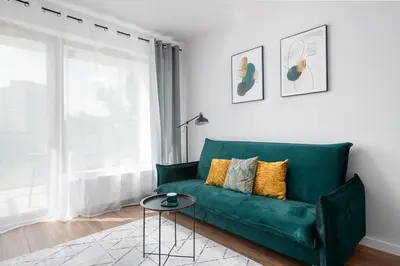 Część wypoczynkowa w obiekcie RentPlanet - Apartament Ludwiki