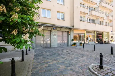 Budynek, w którym mieści się apartament