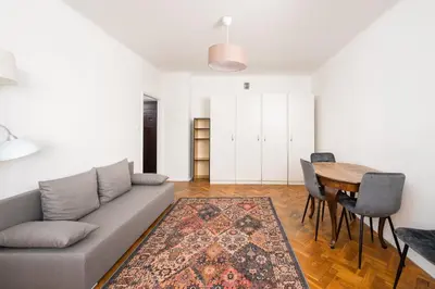 Część wypoczynkowa w obiekcie Plac Wilsona Comfort Apartment by BookingHost